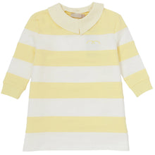 Load image into Gallery viewer, Numu Striped Sweat Dress - Pale Yellow