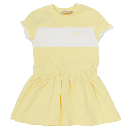 Numu Striped Sweat Jumper - Pale Yellow