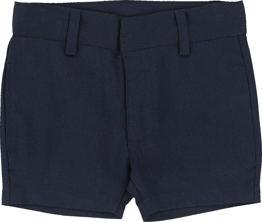 Lil Legs Dress Shorts Navy – Moonlight