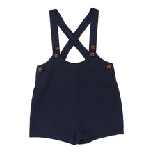 Load image into Gallery viewer, Lil Legs Suspender Shorts - Navy