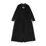 Bopop Embroidered Crown Maxi Long