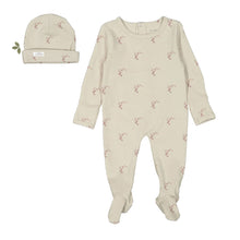 Load image into Gallery viewer, Lovely Littles - Printed Romper with Hat - Nola Pink