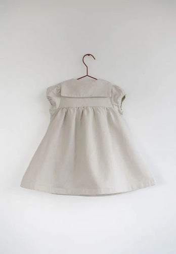 Please Mom Almond Sailor Short Sleeve Dress