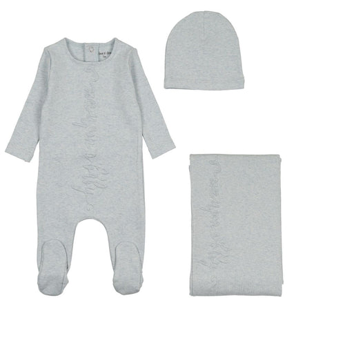 Bee & Dee Once Upon A Baby Layette Set - Blue Wisp