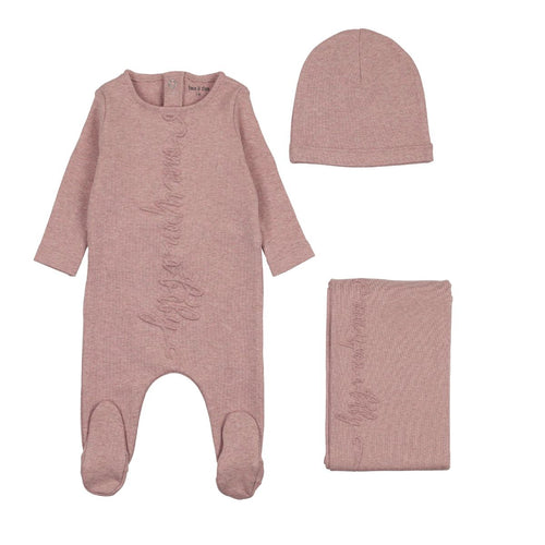 Bee & Dee Once Upon A Baby Layette Set - Tea Rose