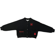 Load image into Gallery viewer, Parni Multipatch Bomber K466 - Black