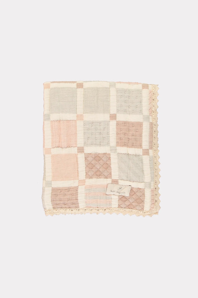 Bebe Organic Patchwork Blanket - Mellow