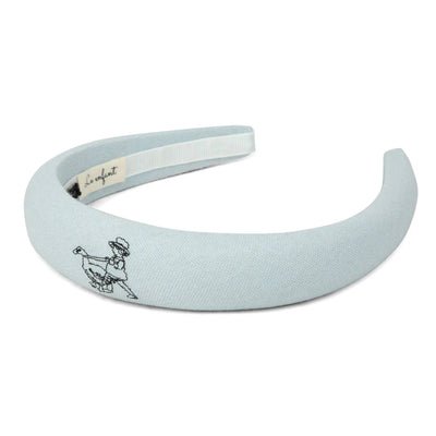 Le Enfant Garden Hairband - Blue