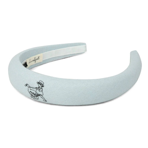 Le Enfant Garden Hairband - Blue