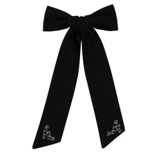 Load image into Gallery viewer, Le Enfant Garden Bow Large - Black