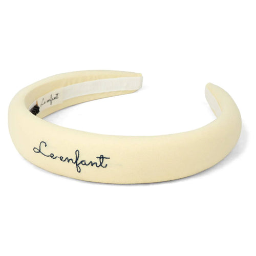 Le Enfant Stitched Hairband - Yellow
