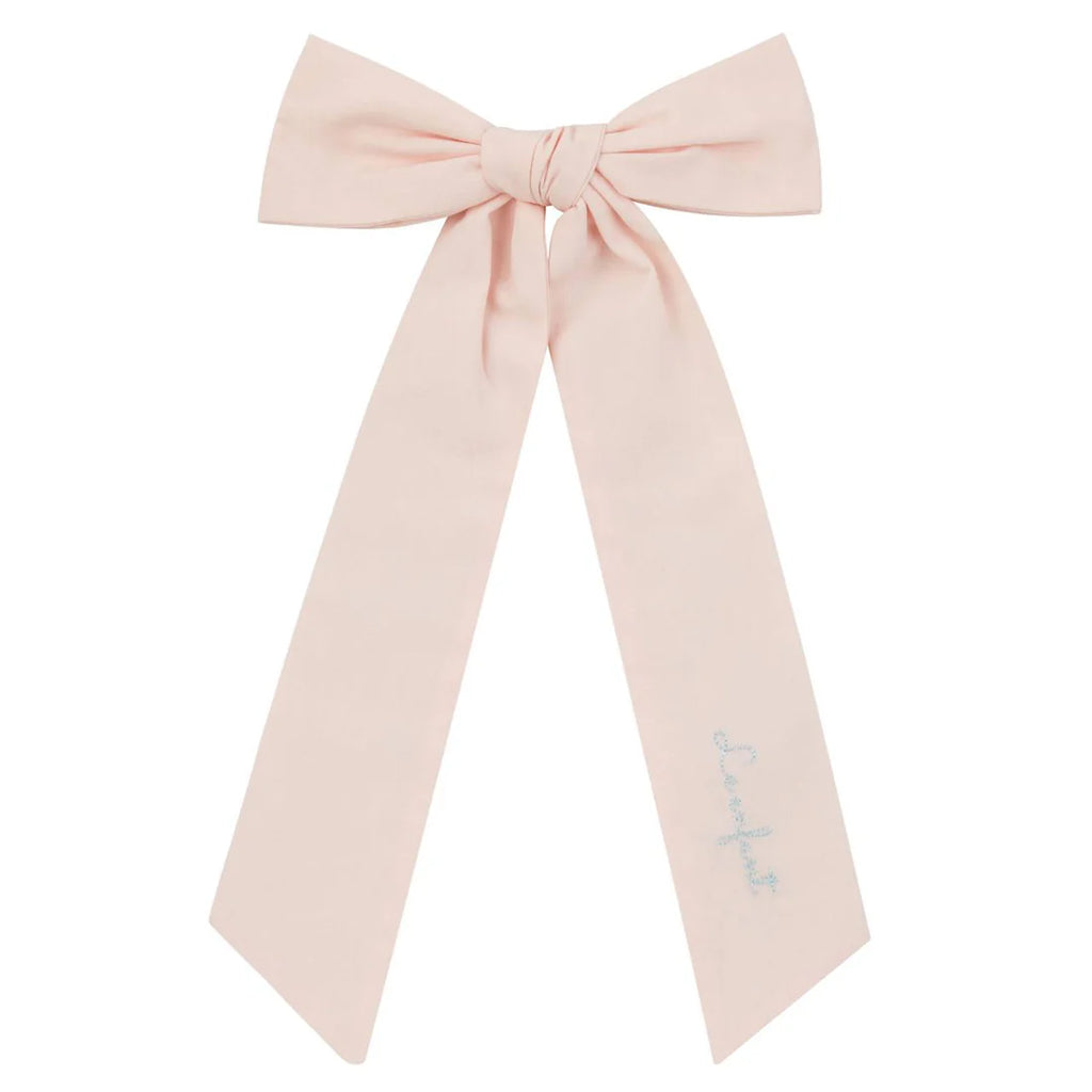 Le Enfant Stitched Bow - Pink