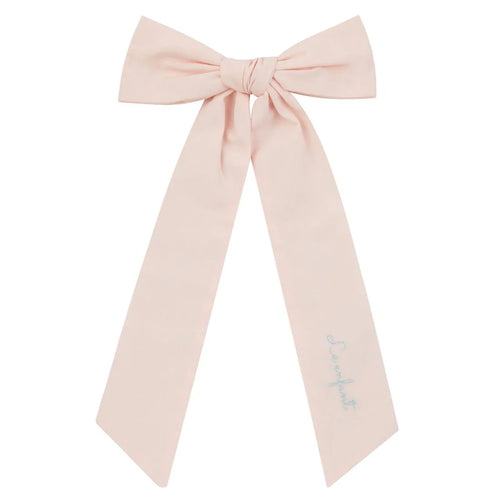 Le Enfant Stitched Bow - Pink
