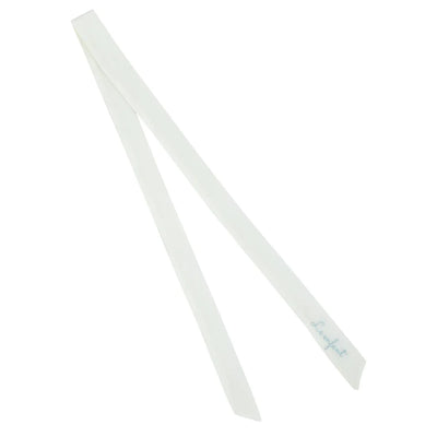 Le Enfant Stitched Ribbon - White