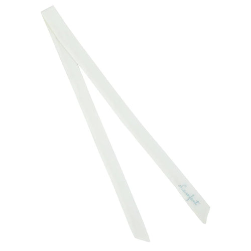 Le Enfant Stitched Ribbon - White