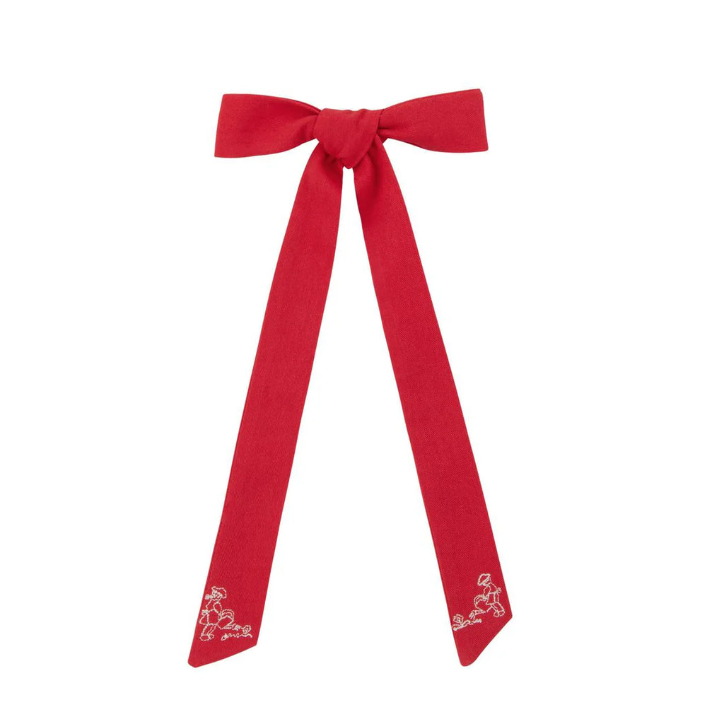 Le Enfant Garden Bow Medium - Red