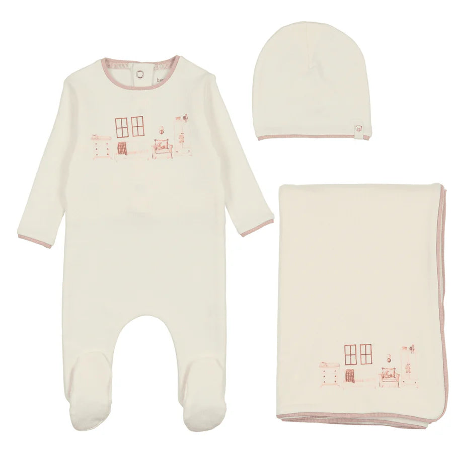 Bee & Dee Little Nursery Layette Set - Ivory Girls