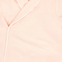 Load image into Gallery viewer, Bebe Jolee Piped Wrap Footie And Hat - Pink