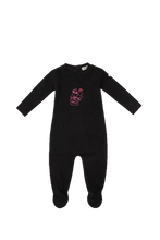 Load image into Gallery viewer, Kipp Polaroid Fleece Romper - Pink