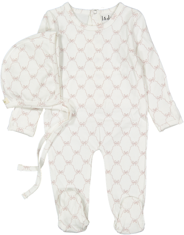 Darla day s/s romper - befitting bows main image 1
