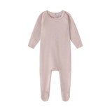 Oubon Pink Cotton Bud Print Footie
