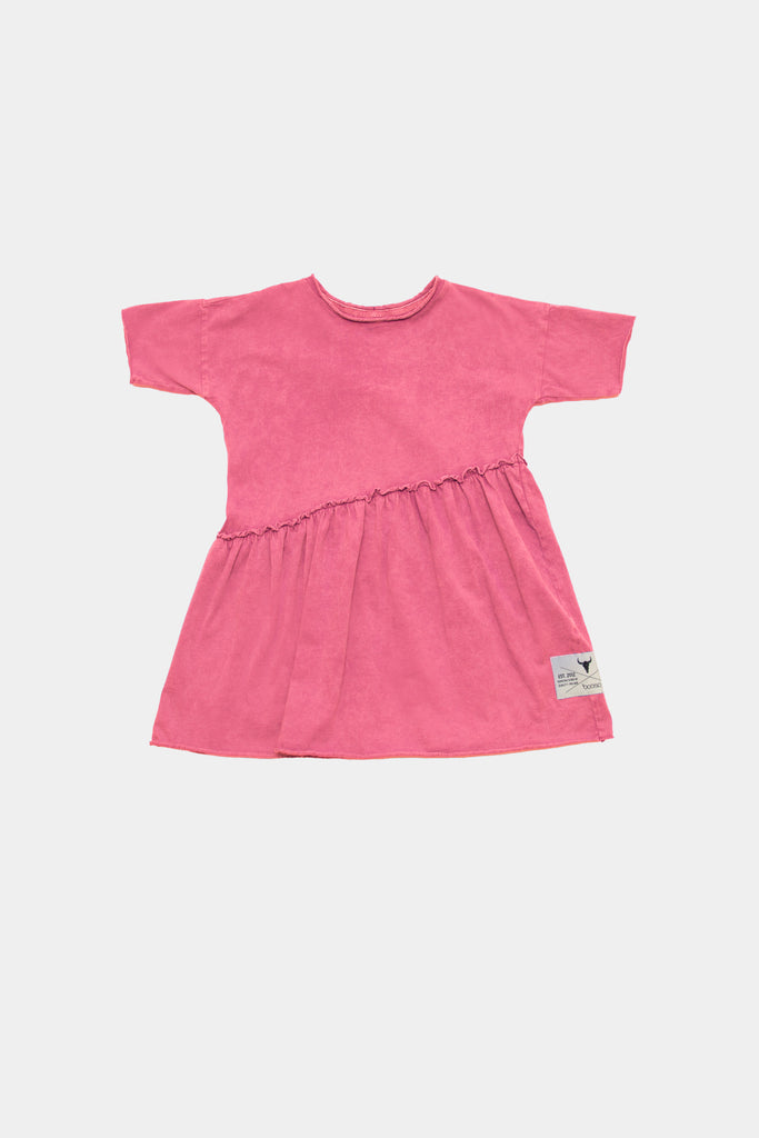 Booso Bevel Pink Dress