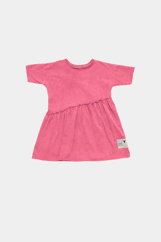 Booso Bevel Pink Dress