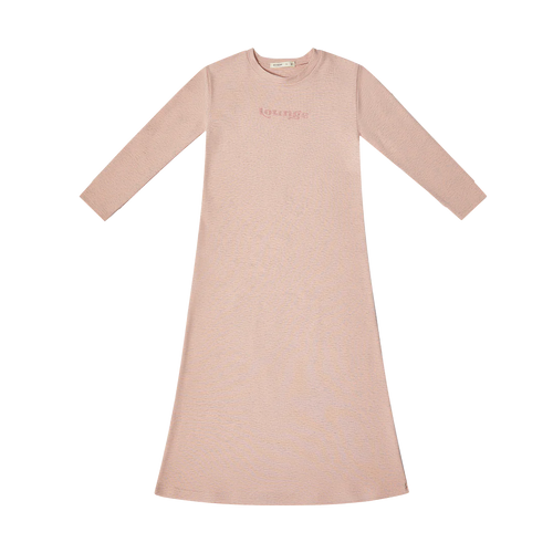 Crew Kids Heathered Nightgown - Pink