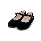 Camille Shoes Piper - Black Velvet
