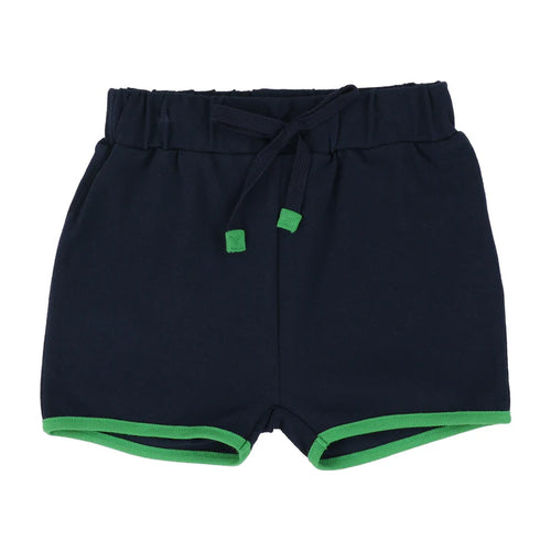Lil Legs Pique Shorts - Navy