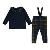 Lil Legs Plaid Girls Set