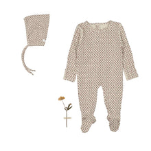 Load image into Gallery viewer, Lovely Littles - Printed Romper and Bonnet Set - Quinn Pink