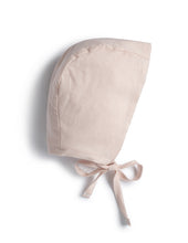 Load image into Gallery viewer, Jacqueline &amp; Jack Cotton Bonnet - Pale Pink