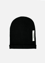 Load image into Gallery viewer, Booso Simple Ribbing Beanie - Black