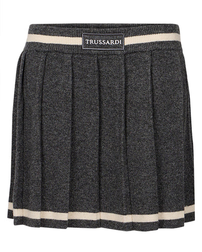 Trussardi Karolis Long Skirt (6071) - Grey*RUNS LONG SIZE DOWN*