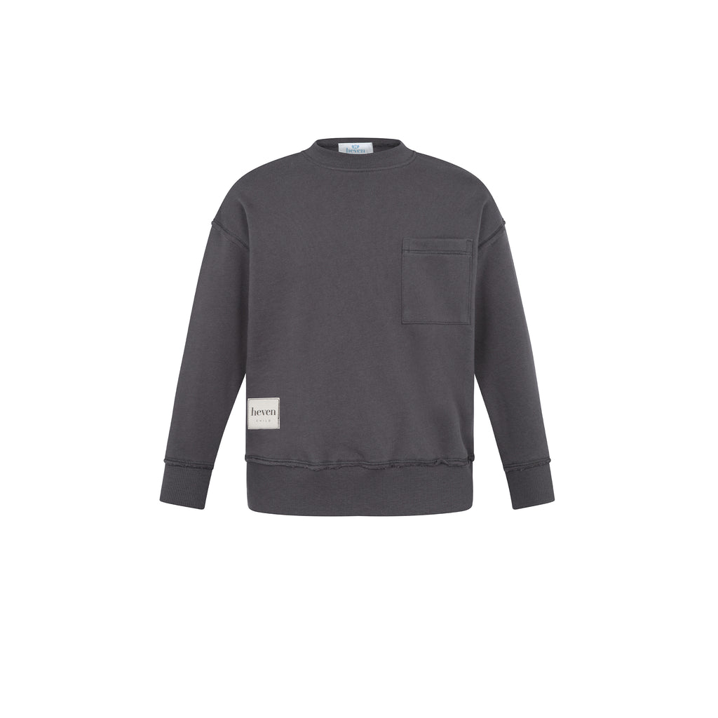 Heven Boys Sweatshirt - Grey (H76)