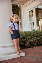 Load image into Gallery viewer, Little Parni Boys Cotton Shorts (K659) - Navy Blue