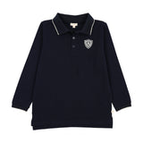 Lil Legs Logo Polo - Navy (Long Sleeve)