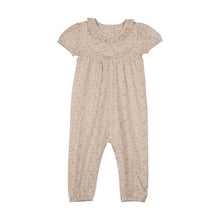 Load image into Gallery viewer, Lil Legs Sunny Blossoms Long Romper - Bud Pink