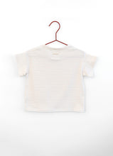 Load image into Gallery viewer, Please Mom Pink Stripe T-shirt (Short Sleeve)