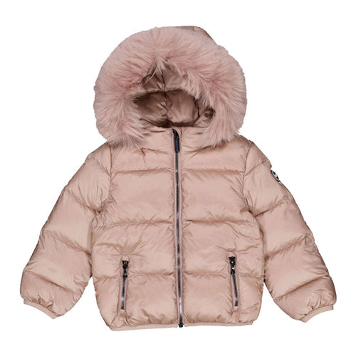 Colmar Baby Down Jacket With Fur - Rose