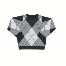 Load image into Gallery viewer, Little Parni Boys Argyle Sweater (K678) - Grey