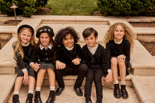 Load image into Gallery viewer, Little Parni Boys Patch Cardigan (K562) - Black