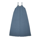Lil Legs Denim Maxi Slip Dress - Blue Tencel