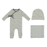 Mini Label Boys Printed Mushroom Layette Set