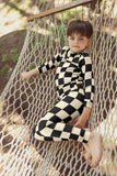 Numu Checked Pajamas - Black/White