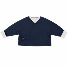 Load image into Gallery viewer, Calla Lili Boys Wrap Blazer - Blue