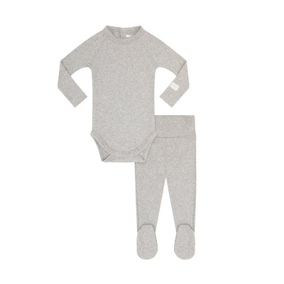Heven Baby Two Piece Set  - Heather Grey (H89)