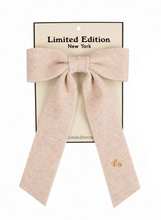Load image into Gallery viewer, Limited Edition Brushed Wool Bow - Blush