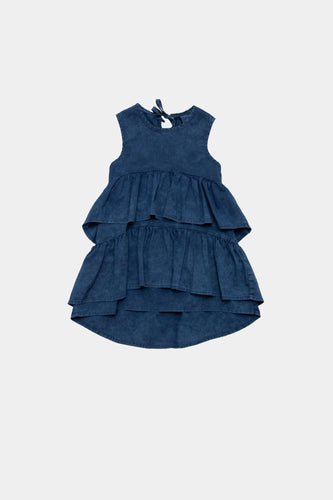 Booso Wave Blue Dress * Runs Smallish*